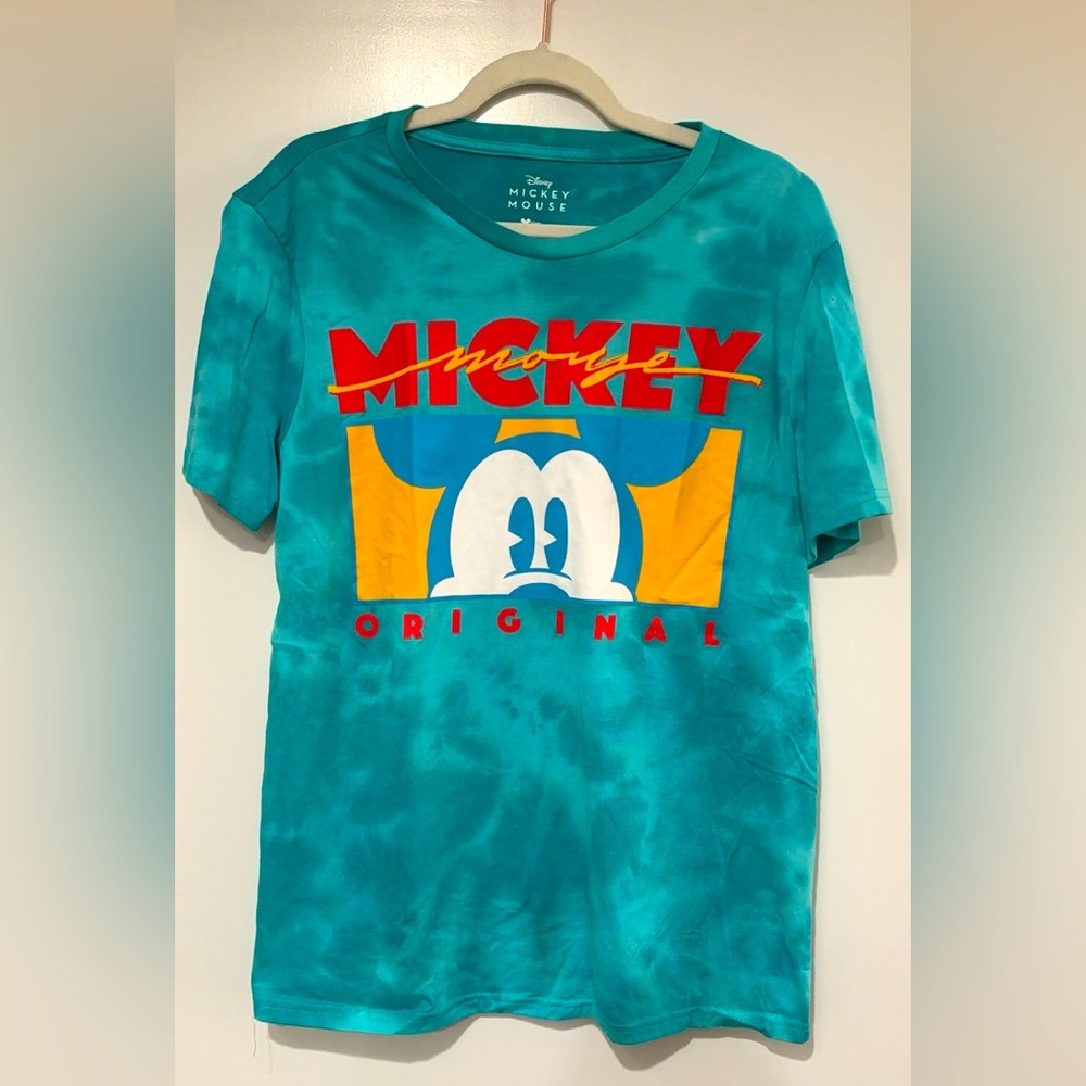 Vintage Mickey Mouse Tie-Dye T-Shirt